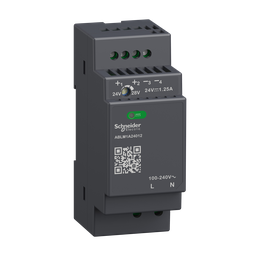 ABLM1A24012 – Regulated Power Supply, 100 to 240V AC, 24V, 1.2A, single phase, Modular