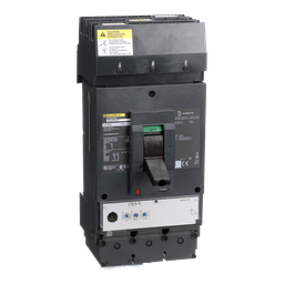 LGA36400CU31X – Circuit breaker, PowerPacT L, 400A, 3 pole, 600VAC, 18kA, I-Line, MicroLogic 3.3, 100%, ABC