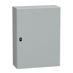 NSYS3D8625 – Wall mounted steel enclosure, PanelSeT S3D, plain door, without mounting plate, 800x600x250mm, IP66, IK10