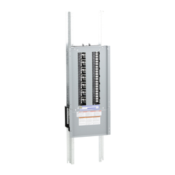 NQ442L4C – Panelboard interior, NQ, main lugs, 400A, Cu bus, 42 pole spaces, 3 phase, 4 wire, 240VAC, 48VDC