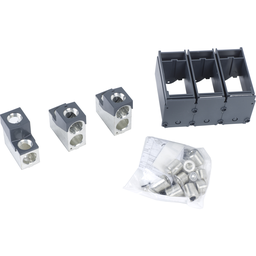 CU600LS52K3 – Mechanical lug kit, PowerPacT L, 400/600A, 3P, copper, medium terminal shield