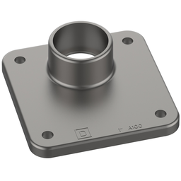 A100 – Meter accessory, hub, 1 in wire size, Series A, rainproof, 3.31 in