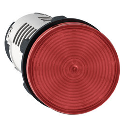 XB7EV04BP – Monolithic pilot light, Harmony XB7, plastic, red, 22mm, integral LED, 24V AC DC