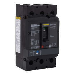 JDF36175 – Circuit breaker, PowerPacT J, 175A, 3 pole, 600VAC, 14kA, busbar, thermal magnetic, 80%