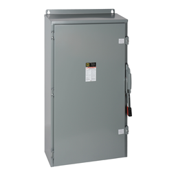 Square D H368NAWK 600 VAC 1200 Amp 3-Pole Class L Fusible Heavy Duty Safety Switch