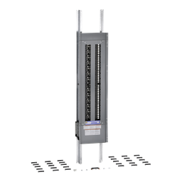 NQ484L6C – Panelboard interior, NQ, main lugs, 600A, Cu bus, 84 pole spaces, 3 phase, 4 wire, 240VAC, 48VDC