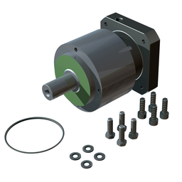 VRKP4YYYYY00014 – gearbox rotation axis with fasteners and sealings