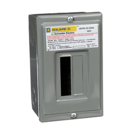 QOD1S – Load center, QOD, 1 phase, 1 space, 1 circuit, 50A breaker, surface cover, NEMA1