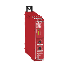 XPSUAK32AP – Safety module, Harmony XPSU, Cat 4, features XPSUAF with PNP or NPN, safety mat, 48 to 240V AC or DC, screw