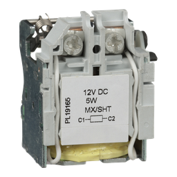 S29382 – Circuit breaker accessory, PowerPacT H/J/L, shunt trip, 12VDC