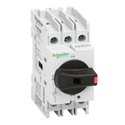 VLS3P040R1 – Disconnect switch, TeSys VLS, body switch, 40A, 20HP at 480VAC, UL508, three phase, 5kA SCCR, size 1, DIN rail mount