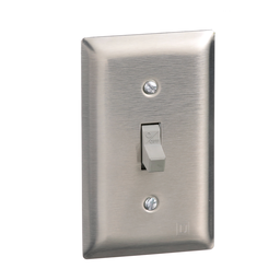 2510KS2 – Switch, manual, 30A, 3 pole, 10 HP at 575 VAC, three phase, toggle operated, no indicator, NEMA 1 stainless steel flush