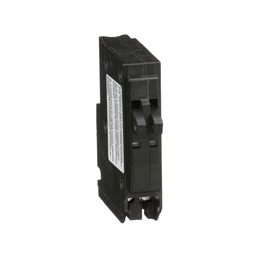 QO1530 – Tandem mini circuit breaker, QO, 1 x 1 pole at 15A, 1 x 1 pole at 30A, 120/240VAC, 10kA, plug in