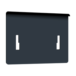 VW3A1116 – set of ten metalic shutters, Altivar, to keep IP55 when graphic display is removed