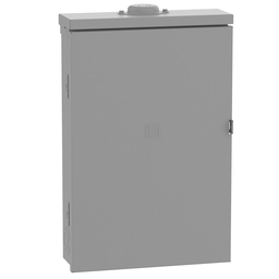 QO116L125PGRB – Load center, QO, 1 phase, 16 spaces, 24 circuits, 125A convertible main lugs, PoN, NEMA3R, gnd bar