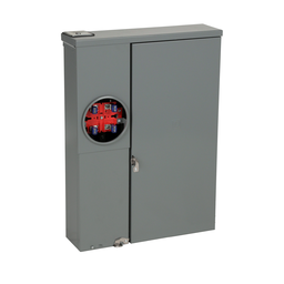 SC816F200PS – Meter mains, Homeline, CSED, ringed socket, 200A, surface mount, 8 spaces, 16 circuits, no bypass, solar ready