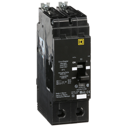 EGB24045 – Mini circuit breaker, E-Frame, 45A, 2 pole, 480Y/277VAC, 65kA max, bolt on