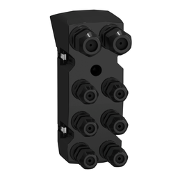 VW3M9110 – Connector module, Lexium 32i, connection with terminals, EtherCAT, 4DI sink/source, 2DO, STO