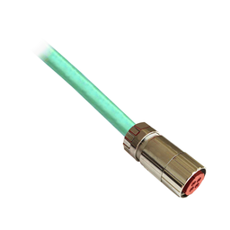 VW3E1145R050 – Power cable Lexium SH3/MH3 motor-Lexium 52/Lexium 62 servo drive, 2.5 mm², 5 m