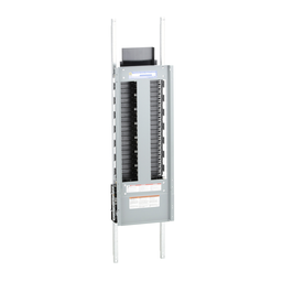 NF442L4C – Panelboard interior, NF, main lugs, 400A, Cu bus, Al neutral assembly, 42 pole spaces, 3 phase, 4 wire, 600Y/347VAC max