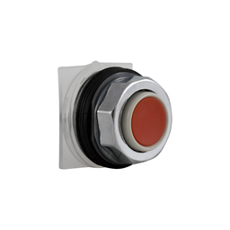 9001KR3R – Push-button head, Harmony 9001K, metal, projecting, red, 30mm, spring return
