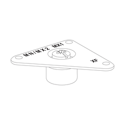 LV847093SP – Voltage releases securing fixture, MasterPact MTZ, for voltage releases MX/XF/MN, spare part