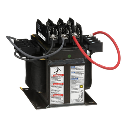9070TF500D33 – Industrial control transformer, Type TF, 1 phase, 500VA, 380/400/415V primary, 115/230V secondary, 50/60Hz