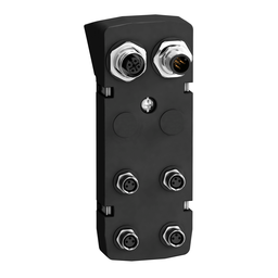 VW3M9202 – Connector module, Lexium 32i, connection for industrial connectors, CANopen, 4 DI sink