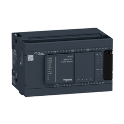 TM241C24T – logic controller, Modicon M241, 24 IO, transistor, PNP