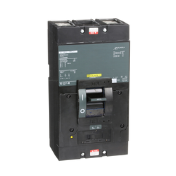 LAL26400MB – Circuit breaker, LA, 400A, 2 pole, 600VAC, 22kA, 250VDC, 10kA, lugs, thermal magnetic, short handle