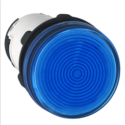 Square D XB7EV06BP MONOLITHIC PILOT LIGHT - LED - BLUE - 24,