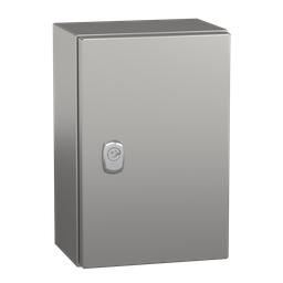 NSYS3X3215 – Wall mounted enclosure, PanelSeT S3X, stainless steel 304L, plain door, 300x200x150mm, IP66