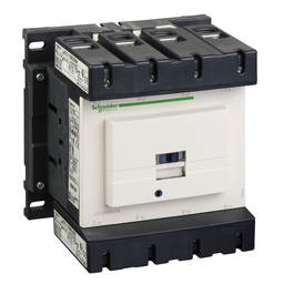 LC1D115004U7 – IEC contactor, TeSys Deca, nonreversing, 200A resistive, 4 pole, 4 NO, 240VAC 50/60Hz coil, open style