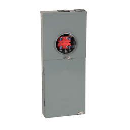 QC816F150C – Meter mains, QO, CSED, ringless socket, 150A, surface mount, maximum 8 spaces, 16 circuits, no bypass