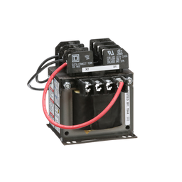9070TF250D3 – Industrial control transformer, Type TF, 1 phase, 250VA, 208V primary, 120V secondary, 50/60Hz