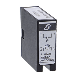 ABS7SC2E – plug-in solid state relay – 10 mm – output – 5..48 V DC – 0.5 A