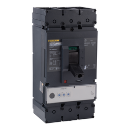 LJL36250CU33X – Circuit breaker, PowerPacT L, 250A, 3 pole, 600VAC, 25kA, lugs, MicroLogic 3.3S, 100%