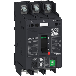 GV4PEM80N6 – Motor circuit breaker, TeSys GV4, 3P, 80A, Icu 50kA, thermal magnetic multifunction, lugs terminals