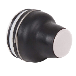 XACB9111 – Head for push button, Harmony XAC, plastic, white, booted, operating travel 4mm