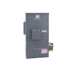 EZM31200GBNFBTR – Main circuit breaker busway tap right, EZ Meter-Pak, 1200A, 240VAC max, 3ph/4W, 1200A bus, 65kA, neut front, Type 1