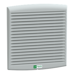 NSYCVF300M24DPF – ClimaSys forced vent. IP54, 262m3/h, 24V DC, with outlet grille and filter G2