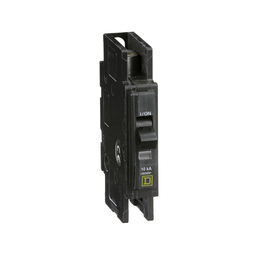 QOUR130 – Mini circuit breaker, QOU, 30A, 1 pole, 120/240 VAC, 10kA, field reversible lugs