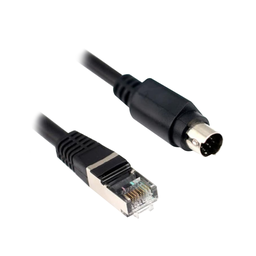 XBTZ9780 – Uni-Telway/Modbus serial link – L = 2.5 m – 1 male mini DIN   1 RJ45