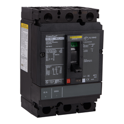 HDF36015 – Circuit breaker, PowerPacT H, 15A, 3 pole, 600VAC, 14kA, busbar, thermal magnetic, 80%