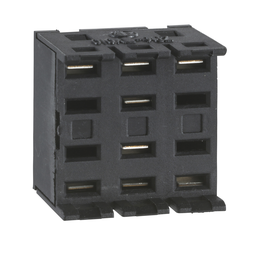 ZB6Y010 – Plug in socket adaptor, Harmony XB6, printed circuit board accessory, 16mm push button, set of 10
