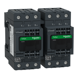 LC2D40A3FE7 – TeSys Deca reversing contactor – 3P(3 NO) – AC-3 –
