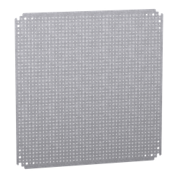 NSYMF66 – Microperforated mounting plate H600xW600 w/holes diam 3,6mm on 12,5mm pitch