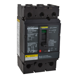 JGP36000S25 – Automatic switch, PowerPacT J, 225A, 3 pole, 600VAC, 18kA, lugs, magnetic
