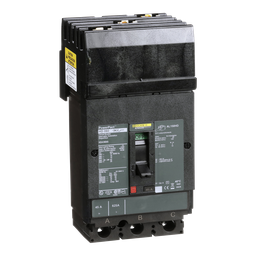 HDA36045 – Circuit breaker, PowerPacT H, 45A, 3 pole, 600VAC, 14kA, I-Line, thermal magnetic, 80%, ABC