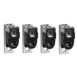LV432482 – Aluminium bare cable connectors, ComPacT NSX, for 2 cables 35mm² to 240mm², 630A, set of 4 parts